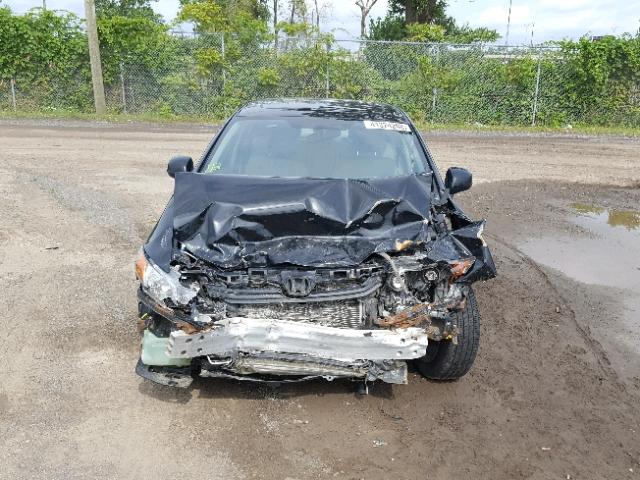 2HGFB2F92CH118199 - 2012 HONDA CIVIC EXL 黑色 照片 9