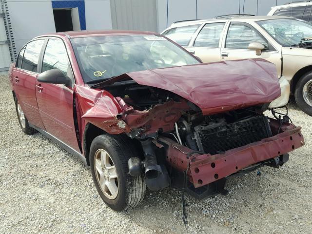 1G1ZT54855F142367 - 2005 CHEVROLET MALIBU LS Qırmızı foto 1