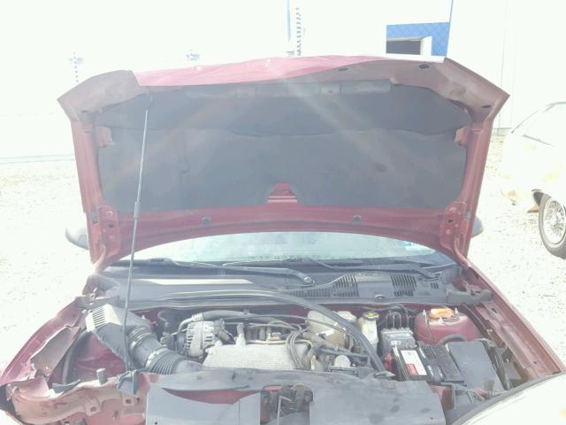 1G1ZT54855F142367 - 2005 CHEVROLET MALIBU LS Qırmızı foto 7