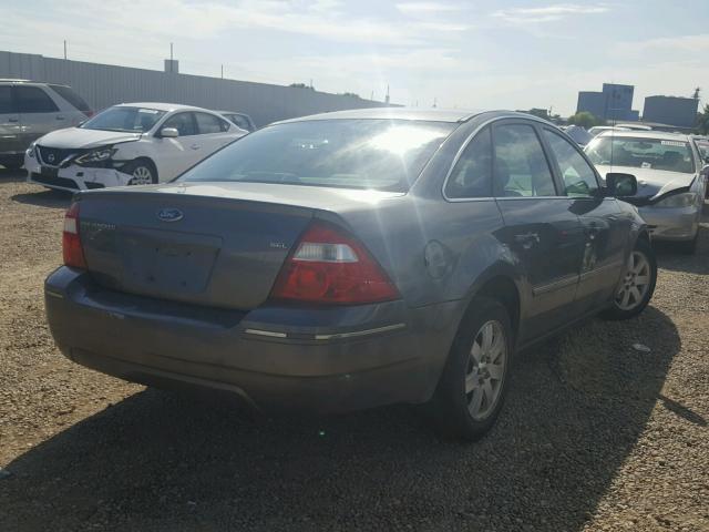 1FAFP24166G154156 - 2006 FORD FIVE HUNDR GRAY photo 4