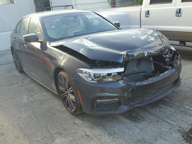 WBAJE5C50JWA93465 - 2018 BMW 540 I GRAY photo 1