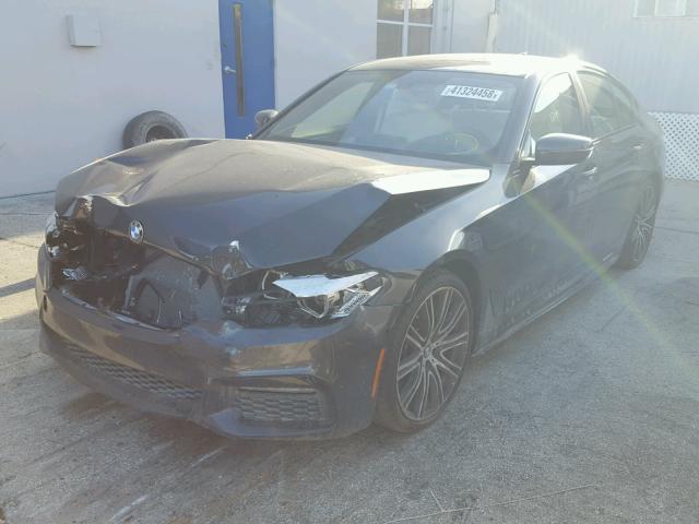 WBAJE5C50JWA93465 - 2018 BMW 540 I GRAY photo 2