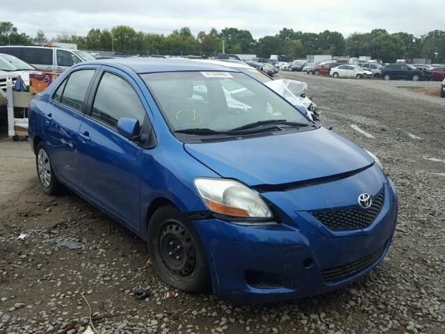 JTDBT903891333231 - 2009 TOYOTA YARIS BLUE photo 1