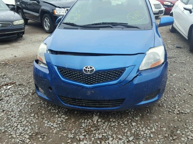 JTDBT903891333231 - 2009 TOYOTA YARIS BLUE photo 9