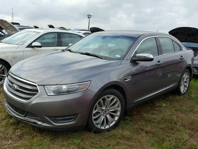 1FAHP2F85EG163433 - 2014 FORD TAURUS CHARCOAL photo 2