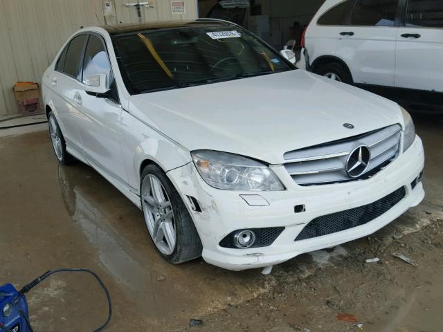 WDDGF56X18F172700 - 2008 MERCEDES-BENZ C 350 WHITE photo 1