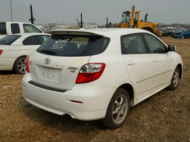 2T1KE40E09C010110 - 2009 TOYOTA COROLLA MA WHITE photo 4