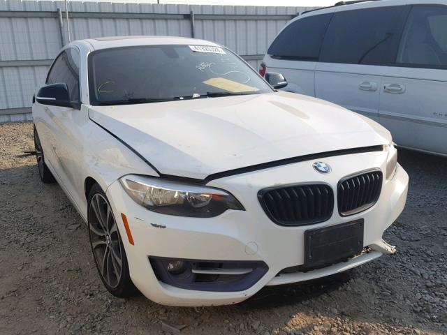 WBA1F5C57EV255548 - 2014 BMW 228 I WHITE photo 1