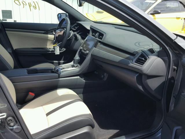 SHHFK7H70HU428466 - 2017 HONDA CIVIC EXL ნაცრისფერი ფოტო 5