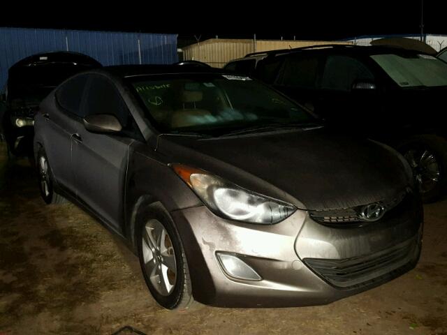 5NPDH4AE8DH203643 - 2013 HYUNDAI ELANTRA GL SILVER photo 1