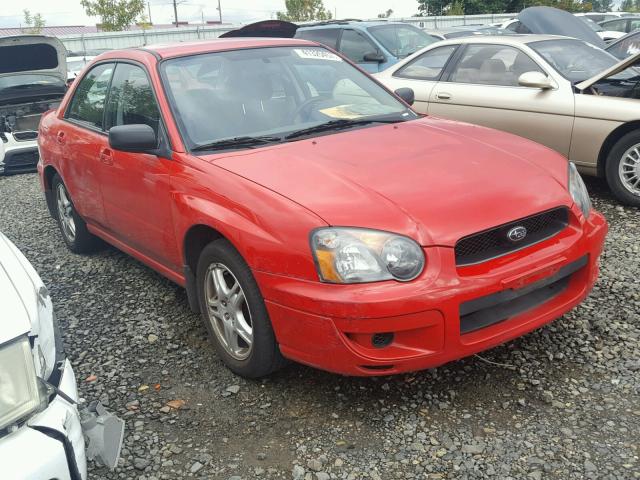 JF1GD67515H505969 - 2005 SUBARU IMPREZA RS RED photo 1