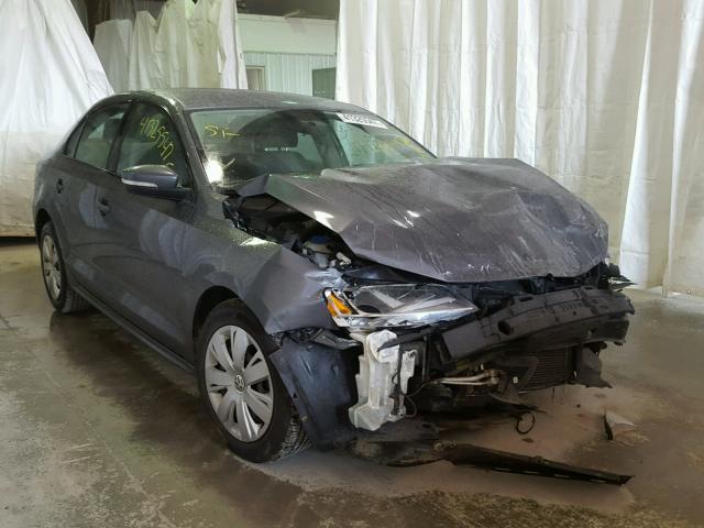 3VWDP7AJ1CM365847 - 2012 VOLKSWAGEN JETTA SE 灰色 照片 1