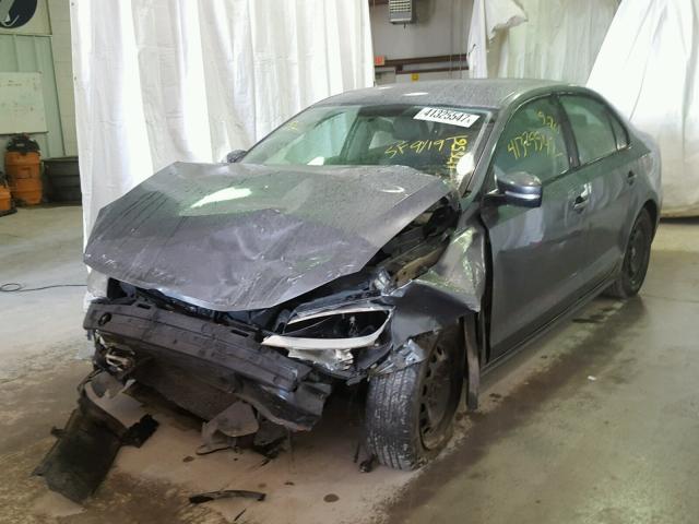 3VWDP7AJ1CM365847 - 2012 VOLKSWAGEN JETTA SE 灰色 照片 2