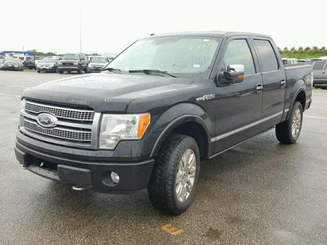 1FTPW14V89FA67416 - 2009 FORD F150 BLACK photo 2