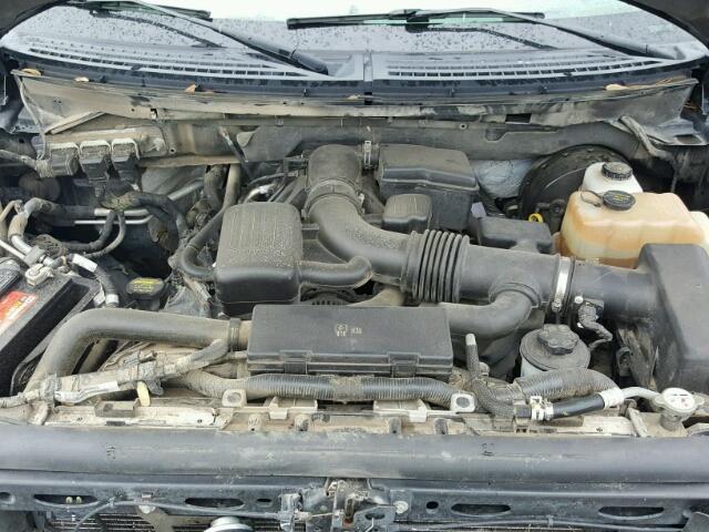 1FTPW14V89FA67416 - 2009 FORD F150 BLACK photo 7