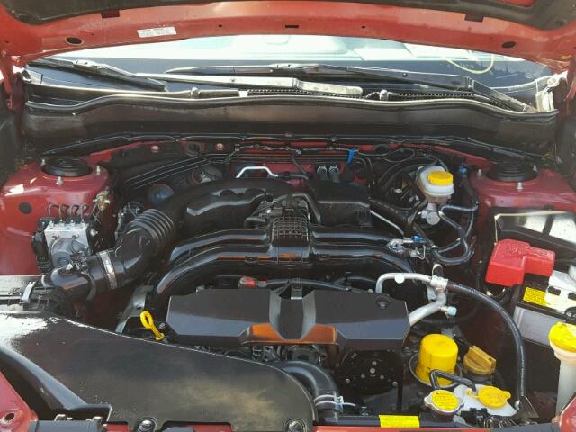 JF2SJAHC1FH836745 - 2015 SUBARU FORESTER 2 MAROON photo 7