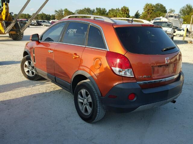 3GSCL33P88S660715 - 2008 SATURN VUE XE ORANGE photo 3