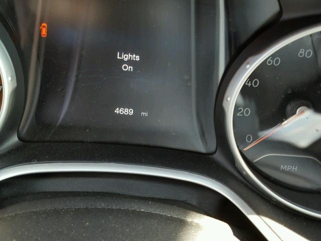 3C4NJDAB3JT146312 - 2018 JEEP COMPASS SP RED photo 8