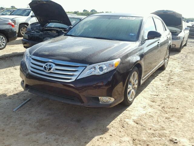 4T1BK3DB2BU415859 - 2011 TOYOTA AVALON PURPLE photo 2
