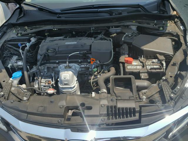 1HGCR2F81GA094570 - 2016 HONDA ACCORD EXL BLACK photo 7