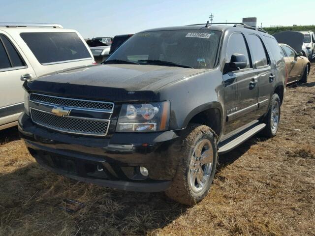 1GNFC13058R249167 - 2008 CHEVROLET TAHOE C150 BLACK photo 2