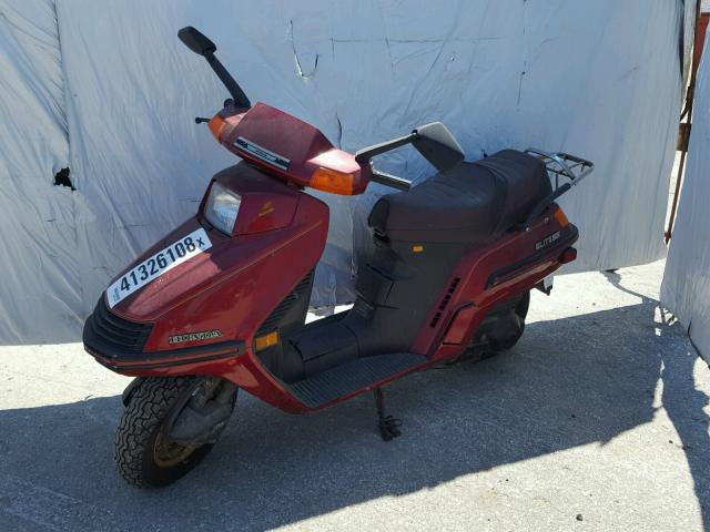 JH2MF0118FK001845 - 1985 HONDA CH250 RED photo 2