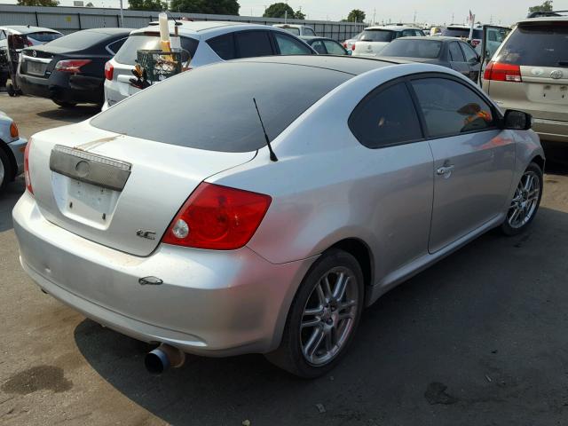 JTKDE167070167457 - 2007 TOYOTA SCION TC 银色 照片 4