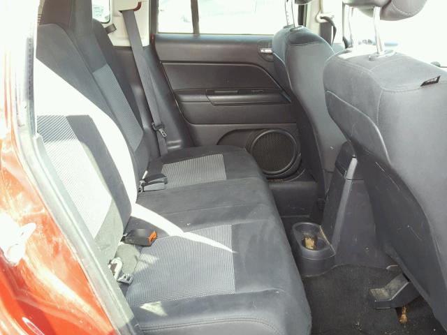 1C4NJCBA8ED545373 - 2014 JEEP COMPASS SP MAROON photo 6