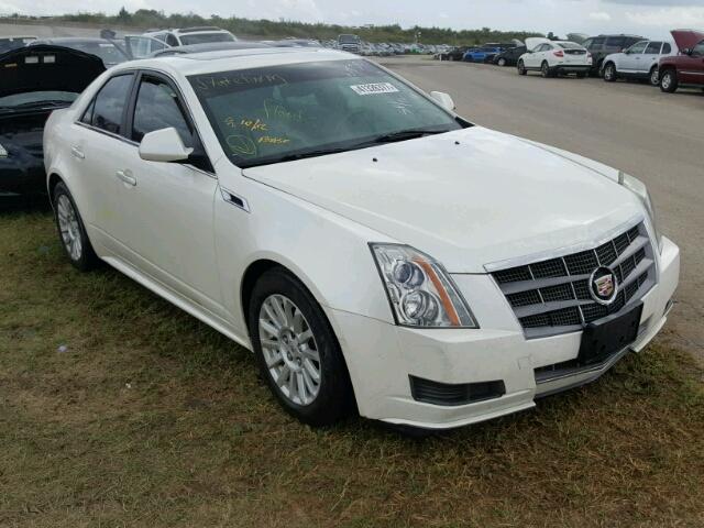 1G6DE5EY5B0108246 - 2011 CADILLAC CTS WHITE photo 1