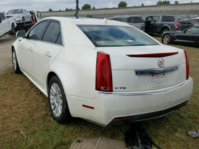 1G6DE5EY5B0108246 - 2011 CADILLAC CTS WHITE photo 3