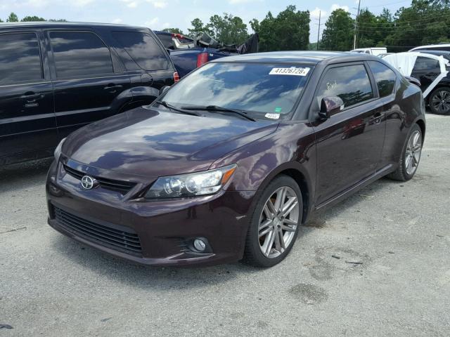 JTKJF5C74D3049157 - 2013 TOYOTA SCION TC 紫色 照片 2