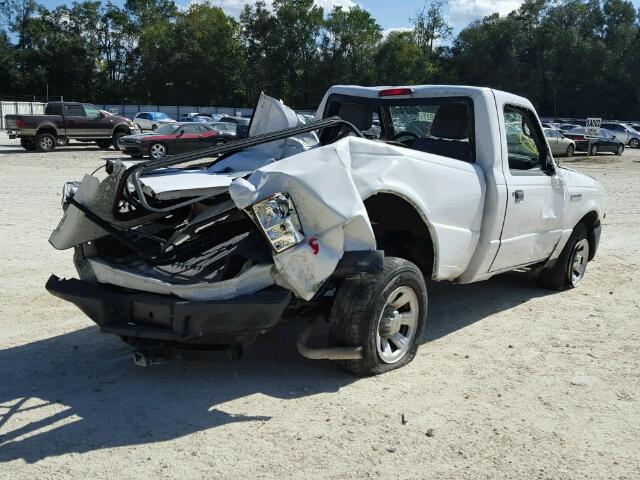 1FTKR1AD2BPA88565 - 2011 FORD RANGER WHITE photo 4