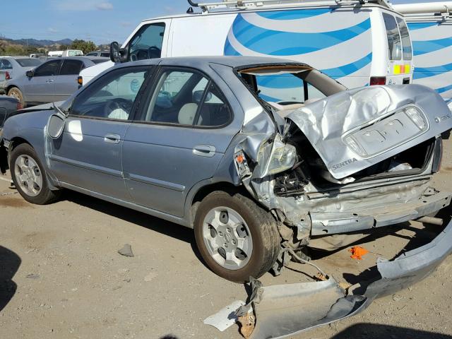 3N1CB51D64L854444 - 2004 NISSAN SENTRA 1.8 SILVER photo 3