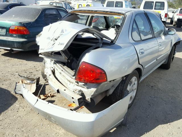 3N1CB51D64L854444 - 2004 NISSAN SENTRA 1.8 SILVER photo 4