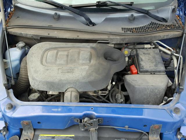 3GNDA13D28S607208 - 2008 CHEVROLET HHR LS BLUE photo 7
