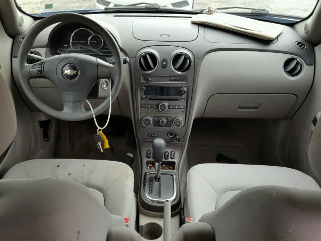 3GNDA13D28S607208 - 2008 CHEVROLET HHR LS BLUE photo 9