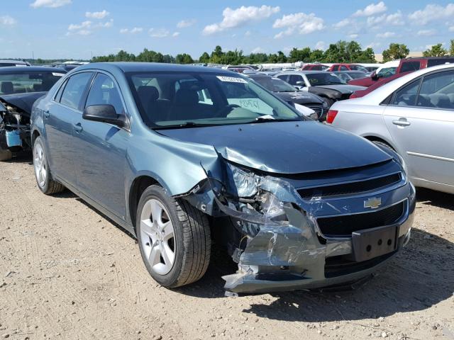 1G1ZG57B89F259779 - 2009 CHEVROLET MALIBU LS GREEN photo 1