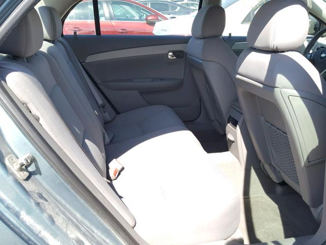 1G1ZG57B89F259779 - 2009 CHEVROLET MALIBU LS GREEN photo 6