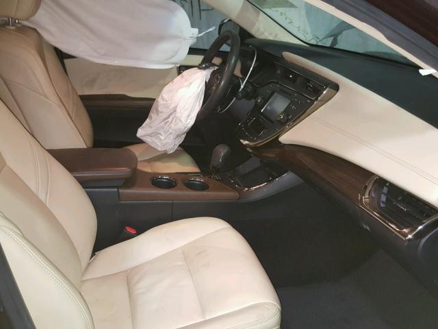 4T1BK1EB8FU147649 - 2015 TOYOTA AVALON XLE PURPLE photo 5