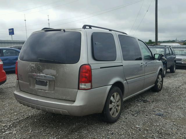 5GADV23147D203786 - 2007 BUICK TERRAZA CX SILVER photo 4