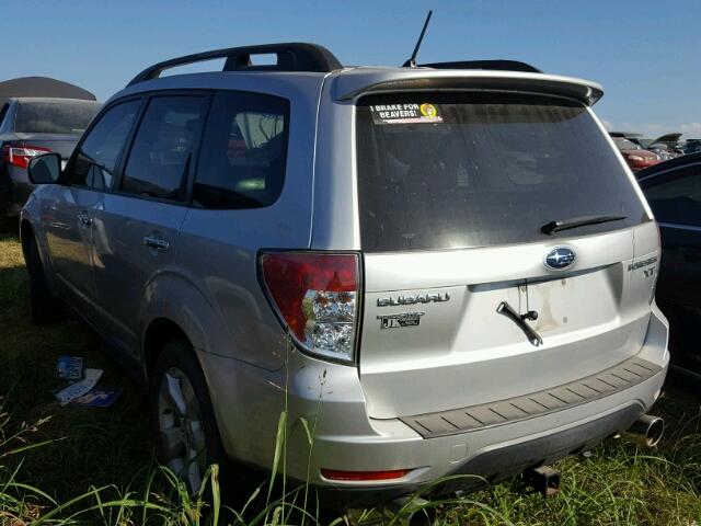 JF2SH6FC2AH766032 - 2010 SUBARU FORESTER 2 SILVER photo 3