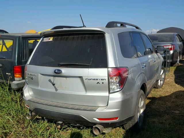 JF2SH6FC2AH766032 - 2010 SUBARU FORESTER 2 SILVER photo 4