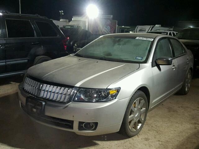 3LNHM26T97R609288 - 2007 LINCOLN MKZ SILVER photo 2