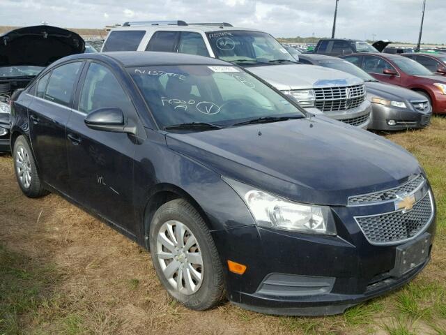 1G1PF5S98B7123036 - 2011 CHEVROLET CRUZE LT GRAY photo 1