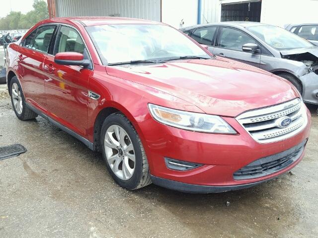 1FAHP2EW6AG159787 - 2010 FORD TAURUS RED photo 1