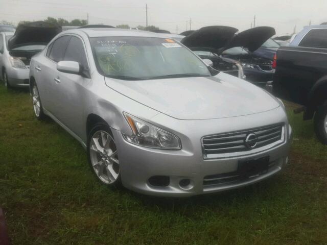 1N4AA5AP7DC802839 - 2013 NISSAN MAXIMA S SILVER photo 1