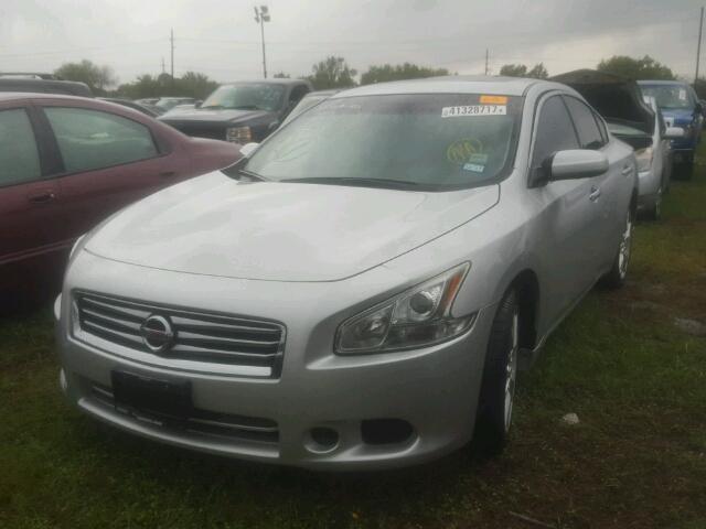 1N4AA5AP7DC802839 - 2013 NISSAN MAXIMA S Srebrny zdjęcie 2