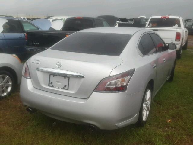 1N4AA5AP7DC802839 - 2013 NISSAN MAXIMA S SILVER photo 4