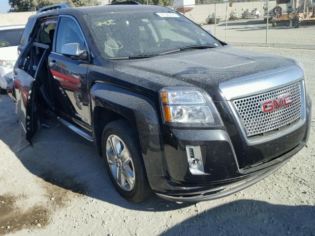 2GKALUEK9F6366699 - 2015 GMC TERRAIN BLACK photo 1