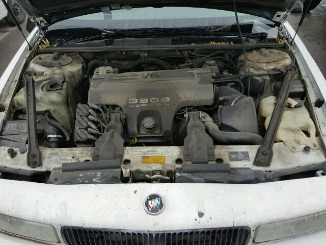 2G4WB12K8T1427732 - 1996 BUICK REGAL CUST WHITE photo 7